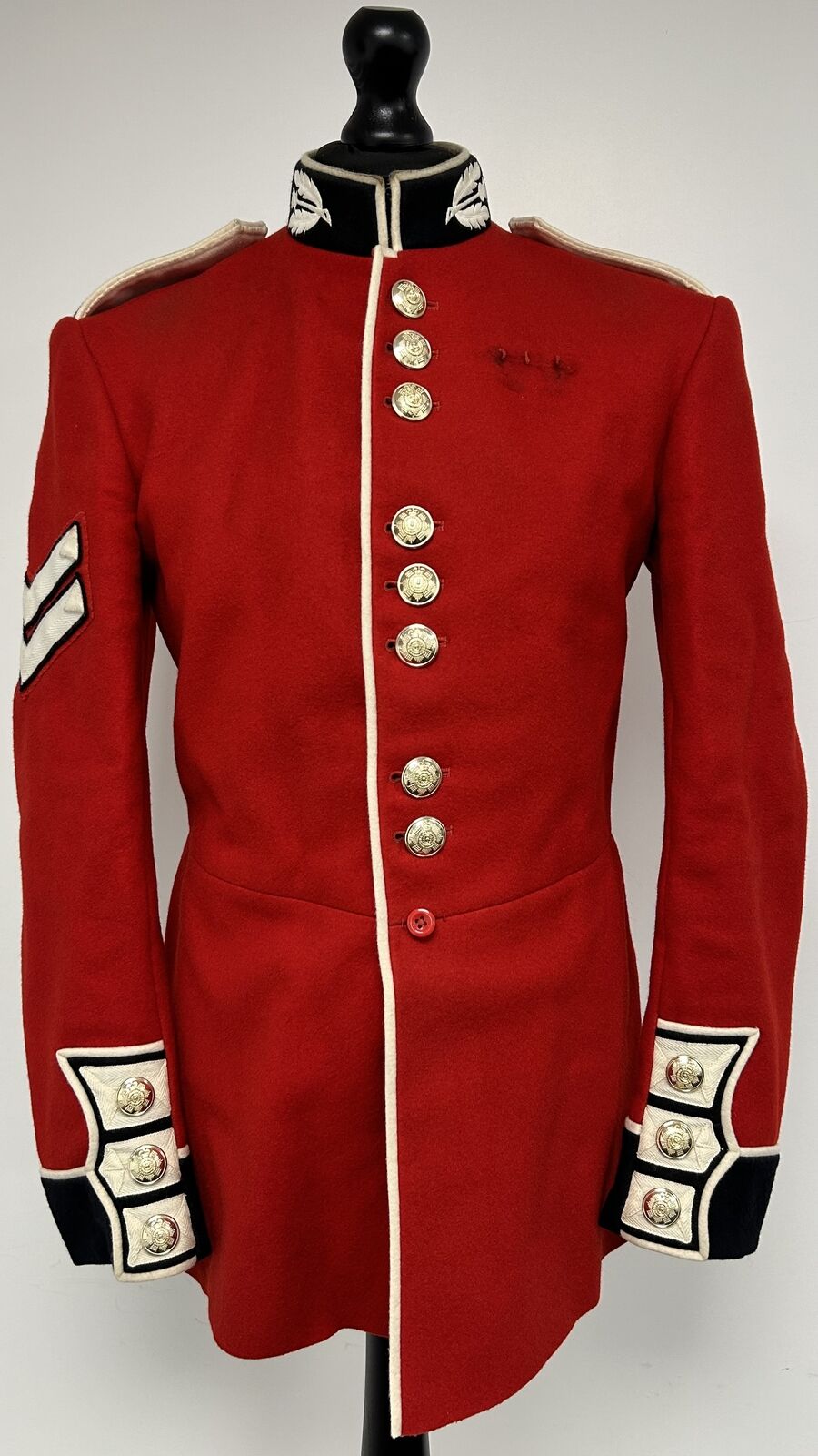 British Military Issue Scots Guards Corporal Formal Red Dress Tunic