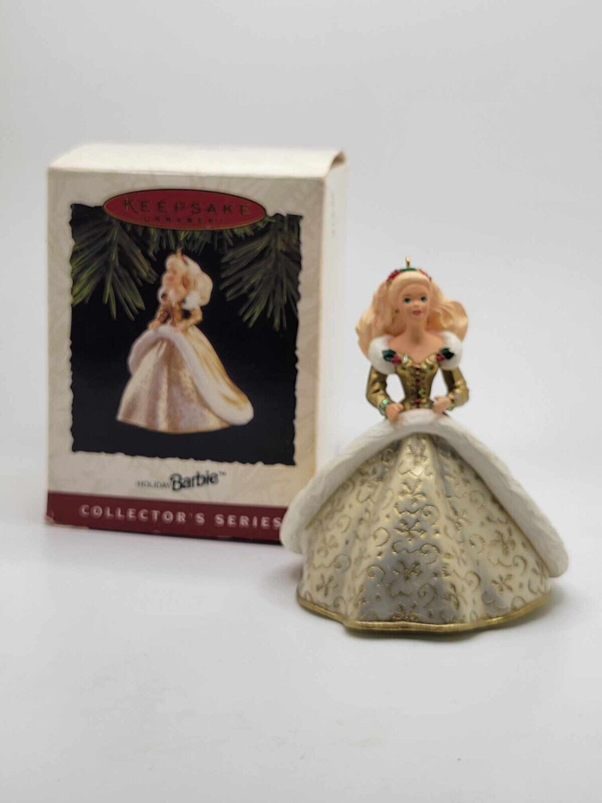 1994 Hallmark Keepsake Holiday Barbie Christmas Ornament Collector's Series