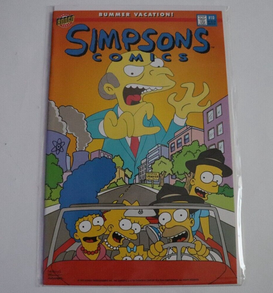 Simpsons Comics #10 Bongo 1995