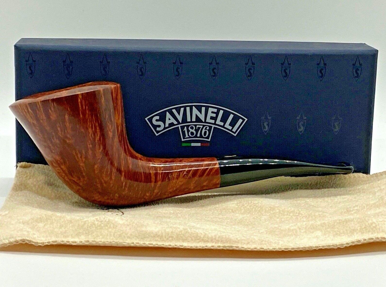 Savinelli Artisan...6mm..Hand Carved..Italy..New In Box/Unsmoked