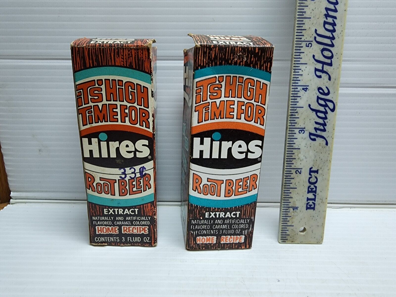 Vintage Hires Root Beer Extract 3oz Complete GREAT CONDITION Choice 1 or 2 
