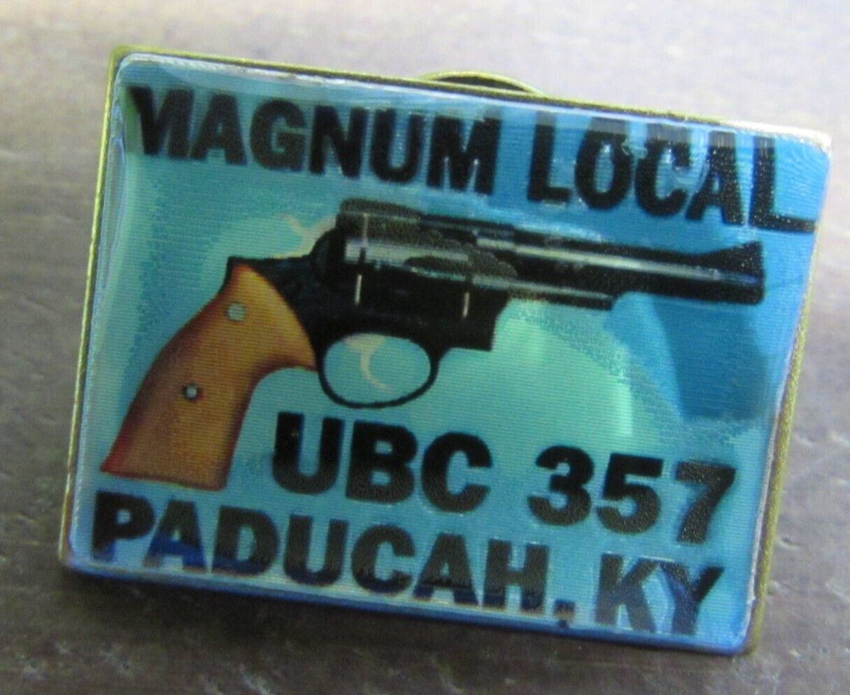 UBC Union United Brotherhood of Carpenters Magnum Local 357 PADUCAH KY Pin