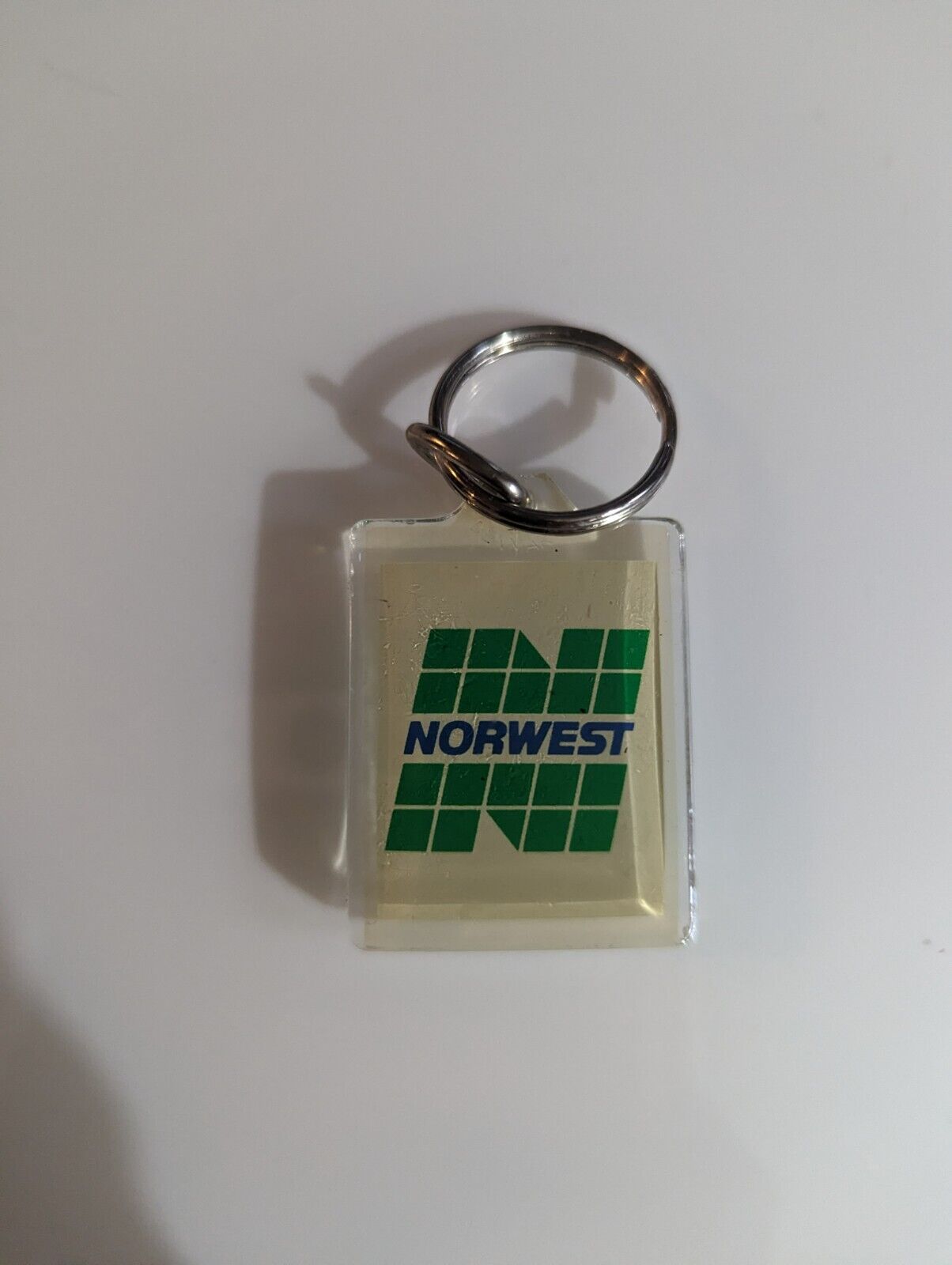 Vintage Norwest N Keychain