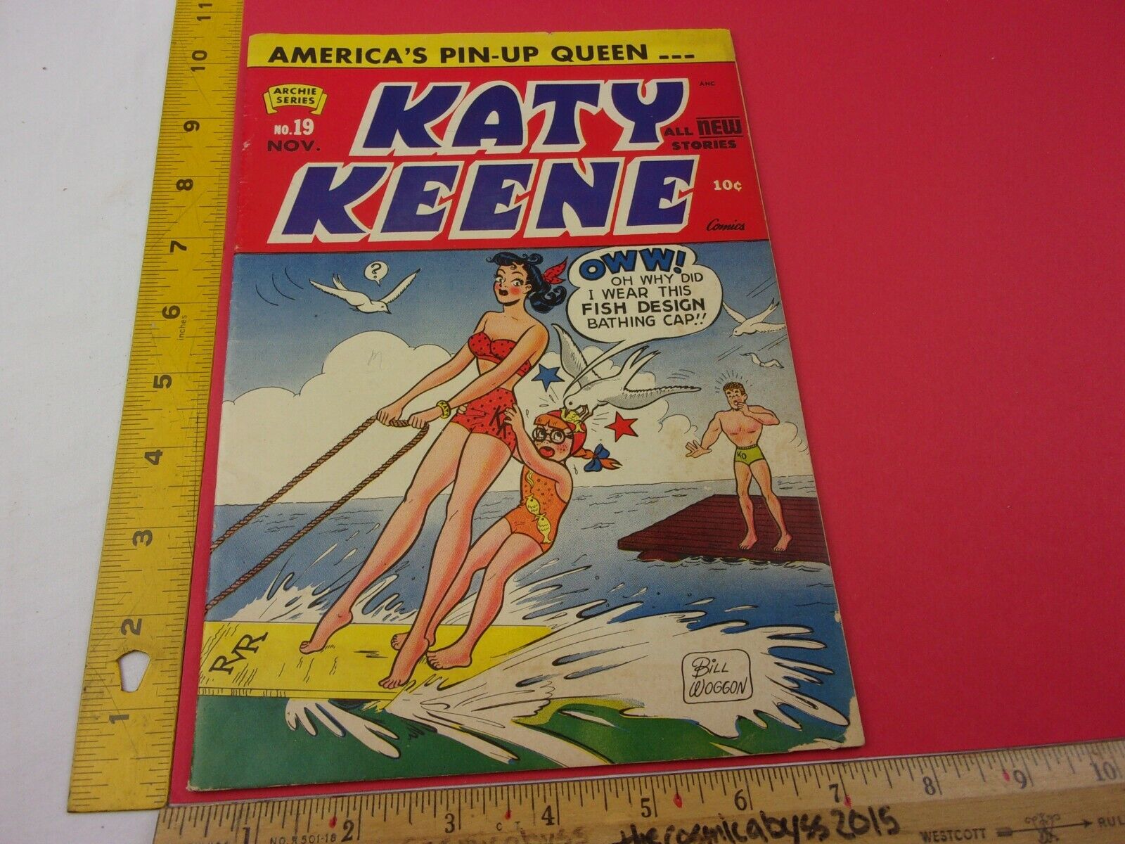 Katy Keene #19 comic book VG/F 1950s Bill Woggon Golden Age