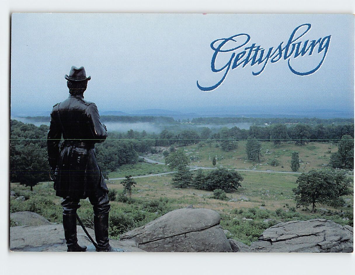 Postcard Gettysburg National Military Park Gettysburg Pennsylvania USA