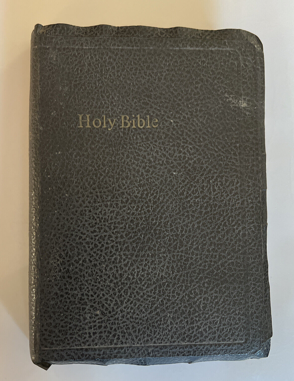 Vintage World Holy Bible - 1956 Black Cover - King James Version KJV