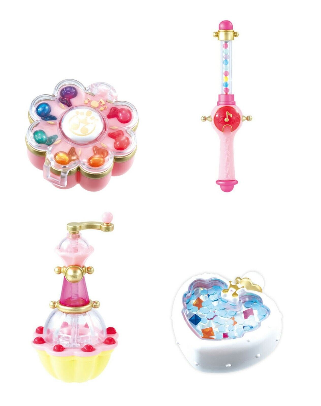 Magical Ojamajo Doremi Pollon Tap Collection Bandai Gashapon Toys set of 4