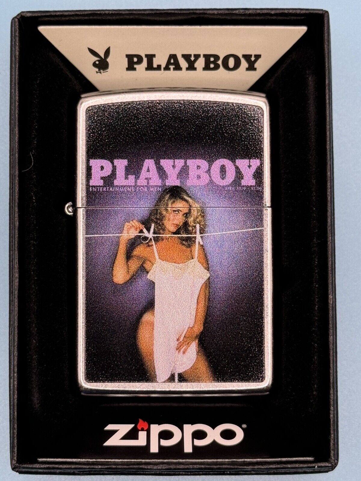 Vintage April 1979 Playboy Magazine Cover Zippo Lighter NEW Rare Pinup