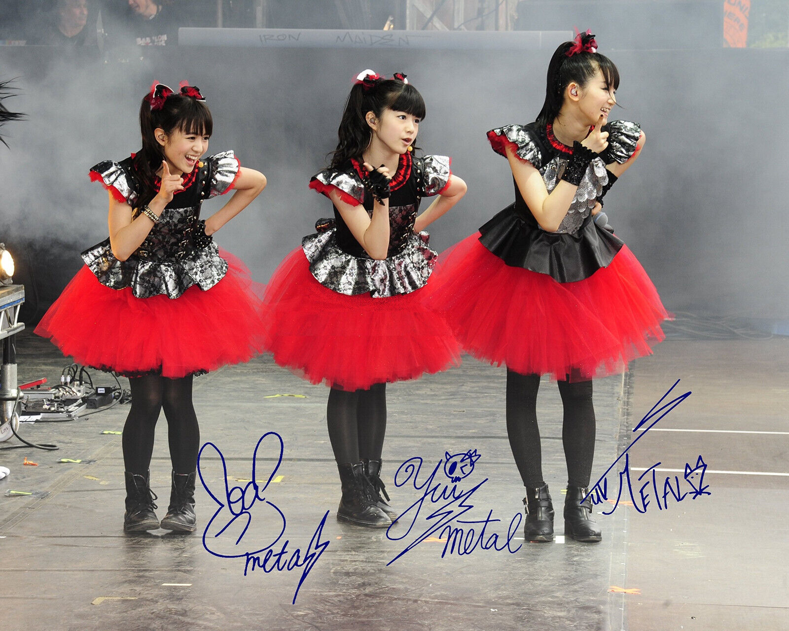 Babymetal Group signed 8.5x11 Signed Photo Reprint