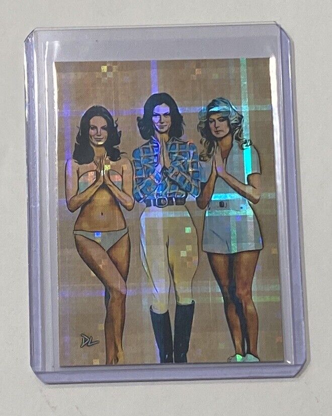 Charlie’s Angels Limited Edition Artist Signed American Icons Refractor Card 1/1