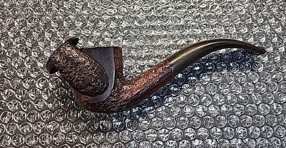 Hurricane Standard RARE English Tobacco Pipe ~ London Made Rustic Briar