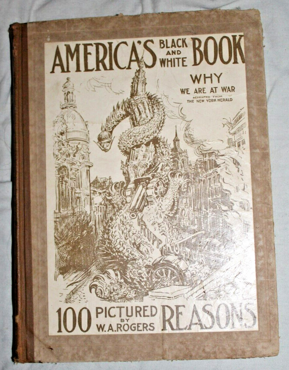 100 PICTURED REASONS OF WHY WE ARE AT WAR US WWI PICTURE BOOK #13