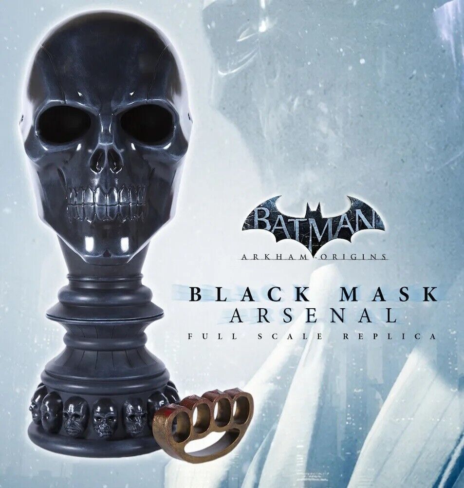 Triforce Batman Arkham Origins Black Mask Arsenal Full Size Limited Edition 500