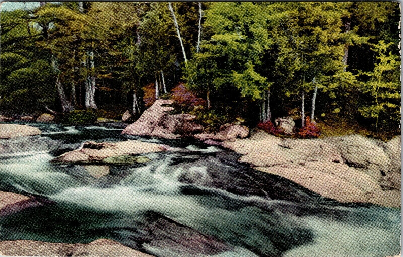 North Woodstock New Hampshire The Cascades Antique Postcard 1907-1915
