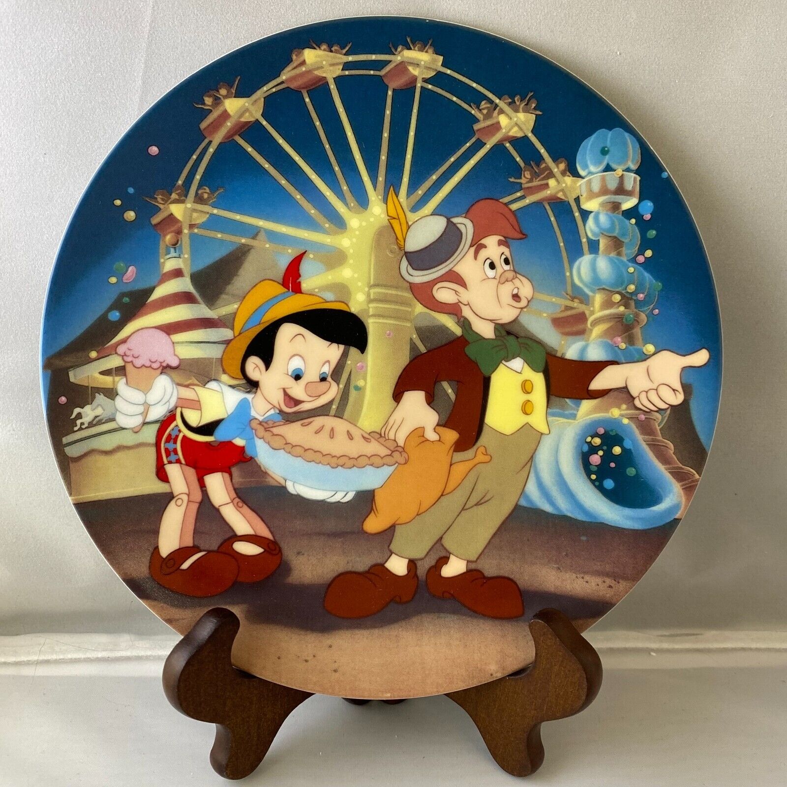 Knowles Disney Pinocchio Series 50th Anniversary Plate \