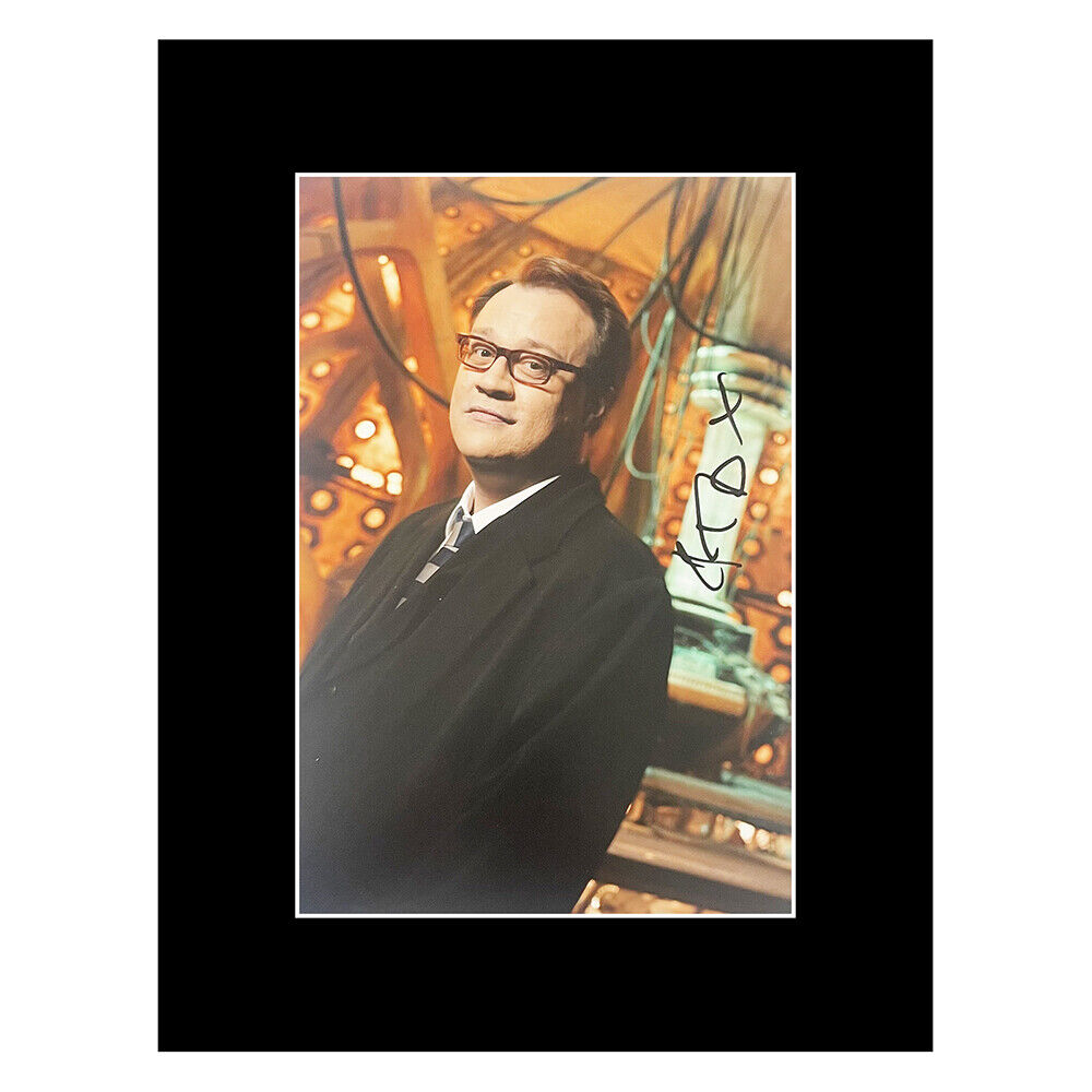 Signed Russell T Davies Photo Display - 16x12 Dr Who Icon +COA