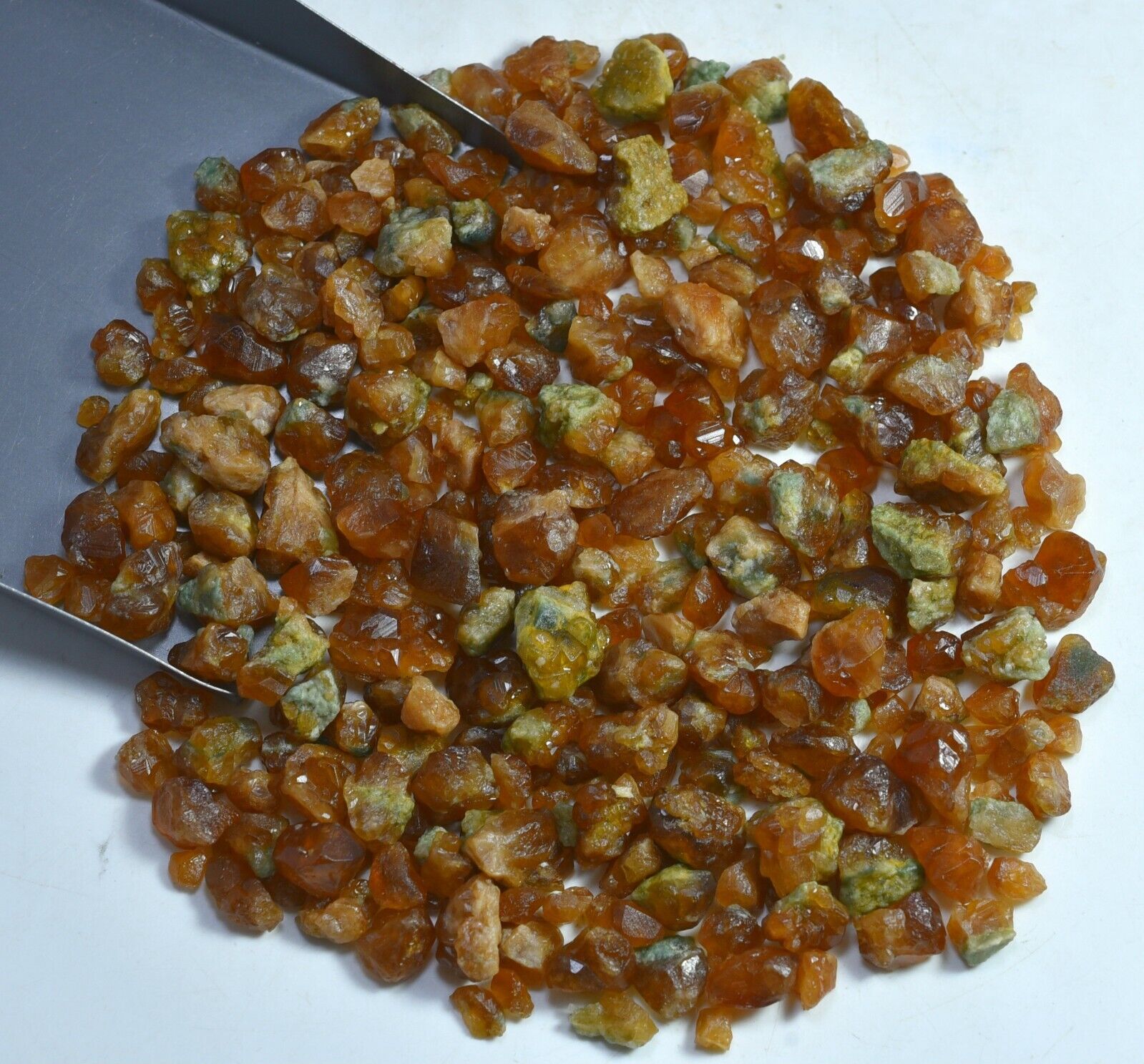 190 GM Faceted Grade Natural Yellow Rough Spessartite Garnet Crystals Pakistan