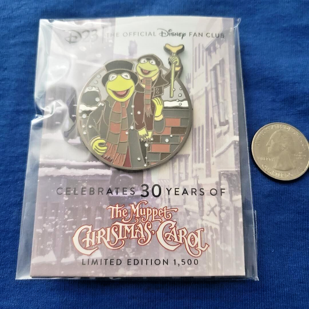 D23-Exclusive The Muppet Christmas Carol 30th Anniversary Kermit and Robin LE