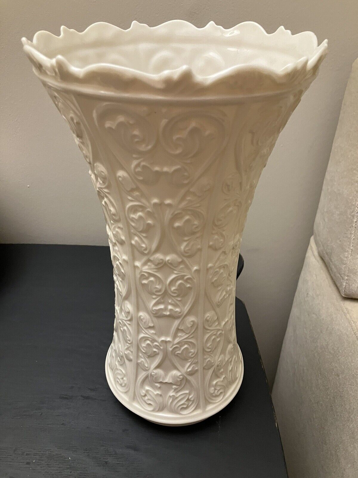 Lenox Wentworth 11 inch Embossed Vase