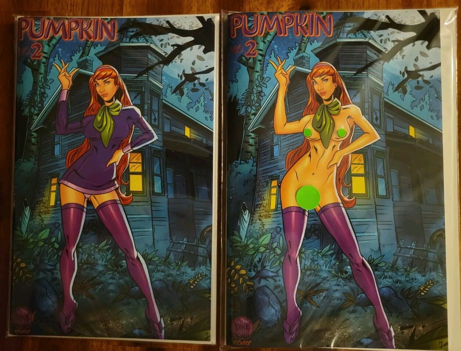 Pumpkin #2 Javi Laparra Daphne Scooby-Doo Cosplay Trade Variant Cover Set - NM