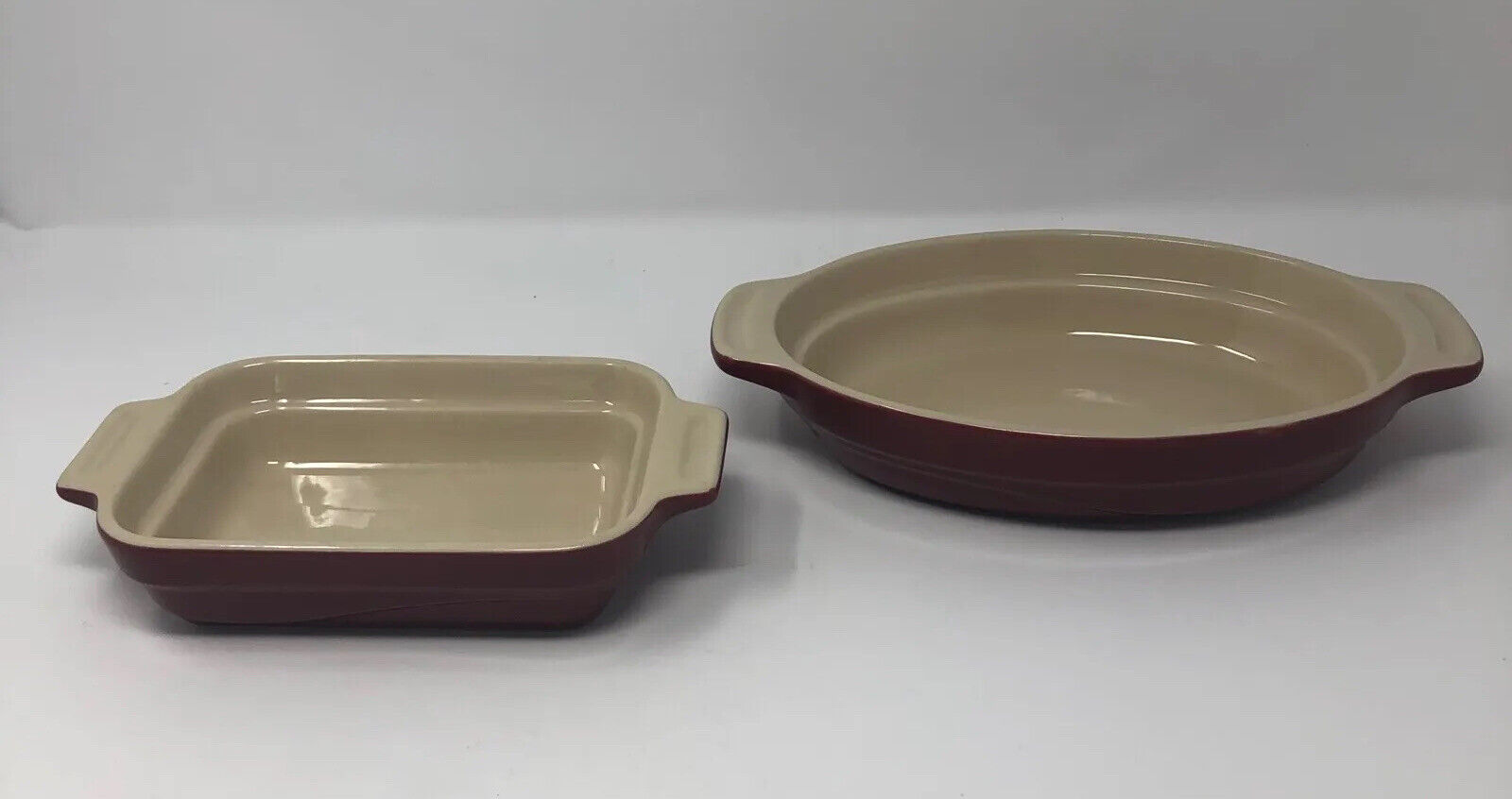 Le Creuset Baking Dishes (2) Oval 10.5\