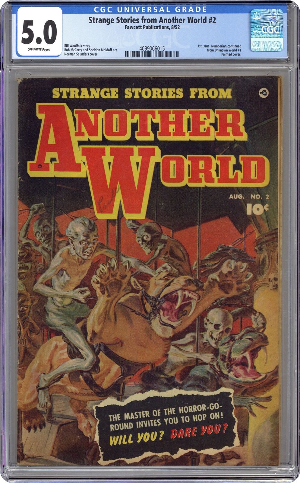Strange Stories from Another World #2 CGC 5.0 1952 4099066015