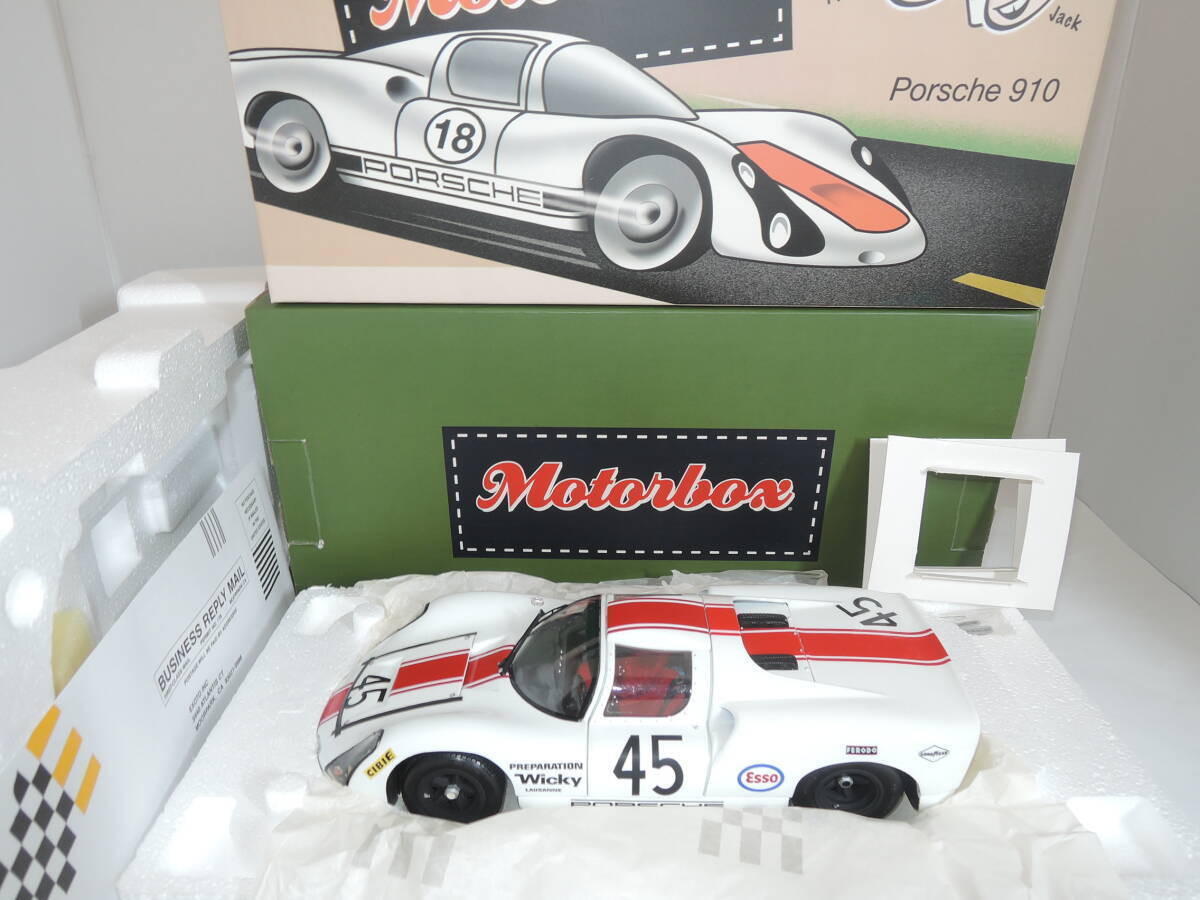 Exoto 1/18 Porsche 910 45 Le Mans 24 Hours1968 240328