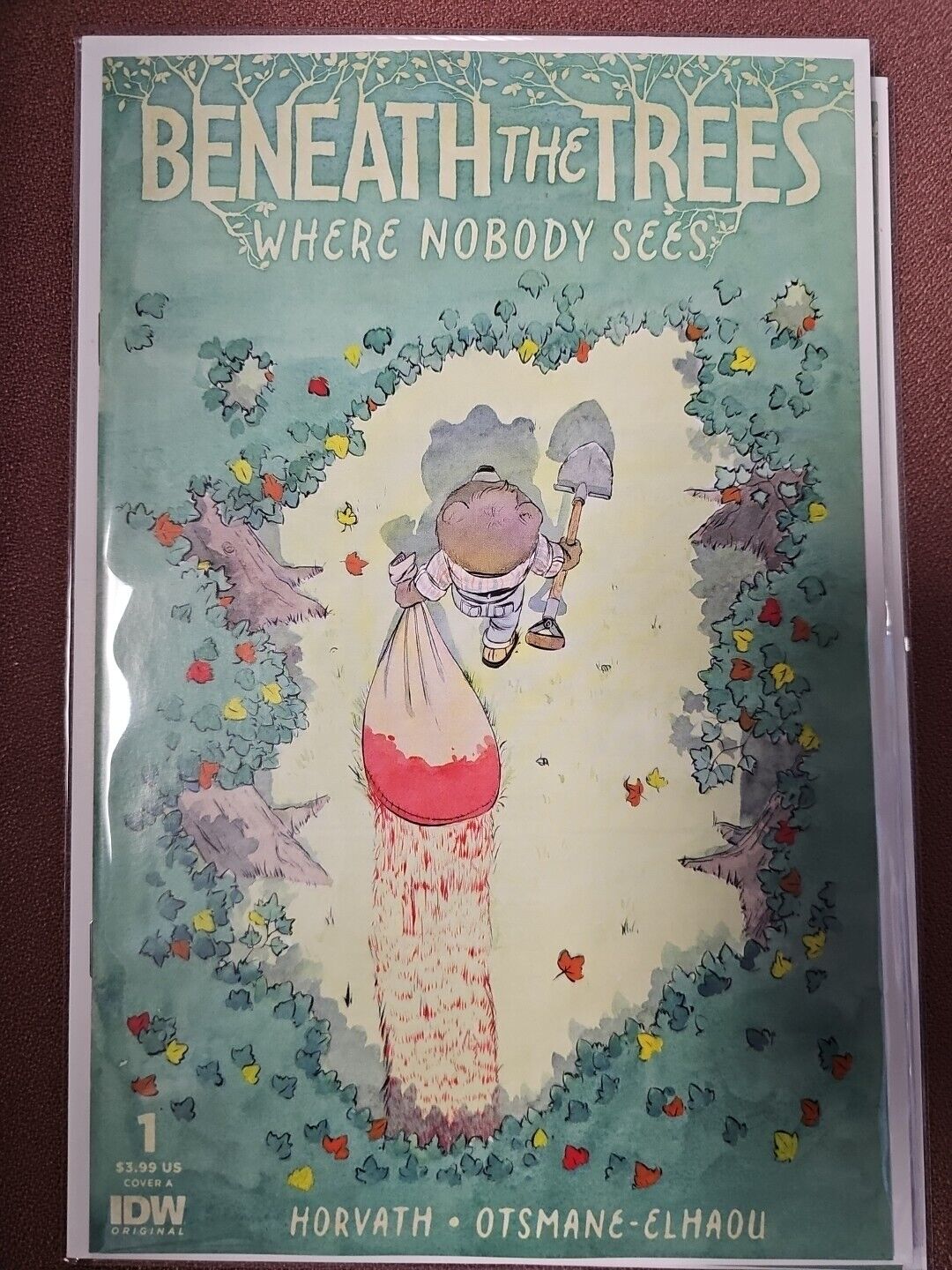 BENEATH THE TREES WHERE NOBODY SEES #1- COVER A 1ST PRINT NM NEW NEVER READ