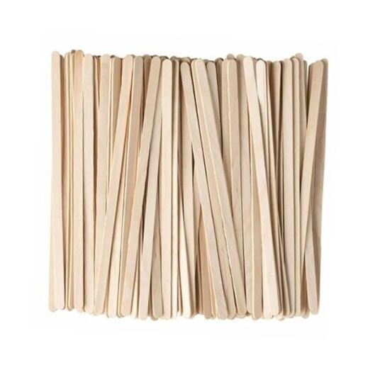 1000 Pack Wooden Coffee Stirrers — 5.5