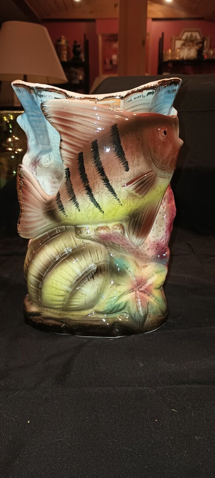 Vintage Fish Vase