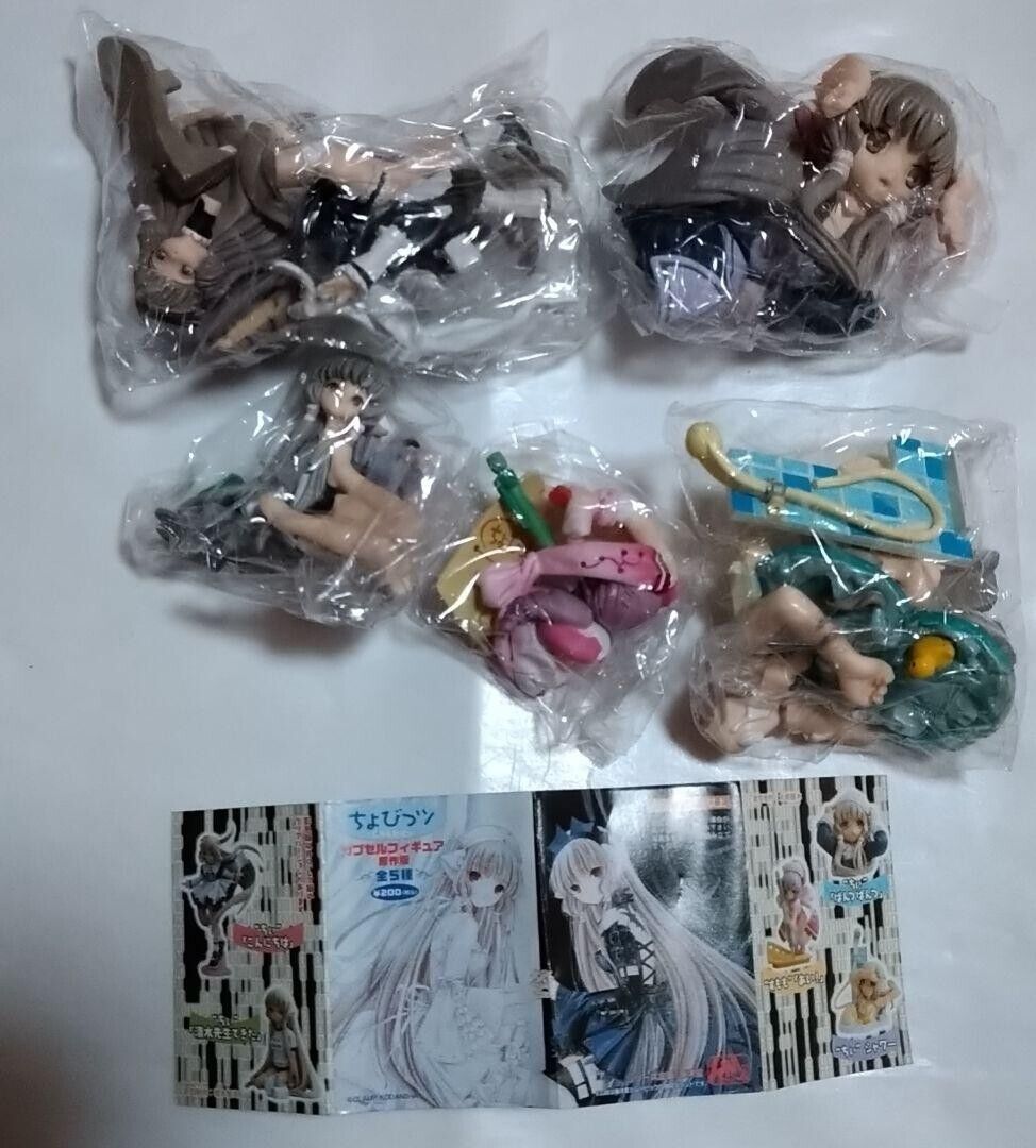 Kaiyodo Chobits Collection Figure Set of 5 Japan Anime Original Version Used