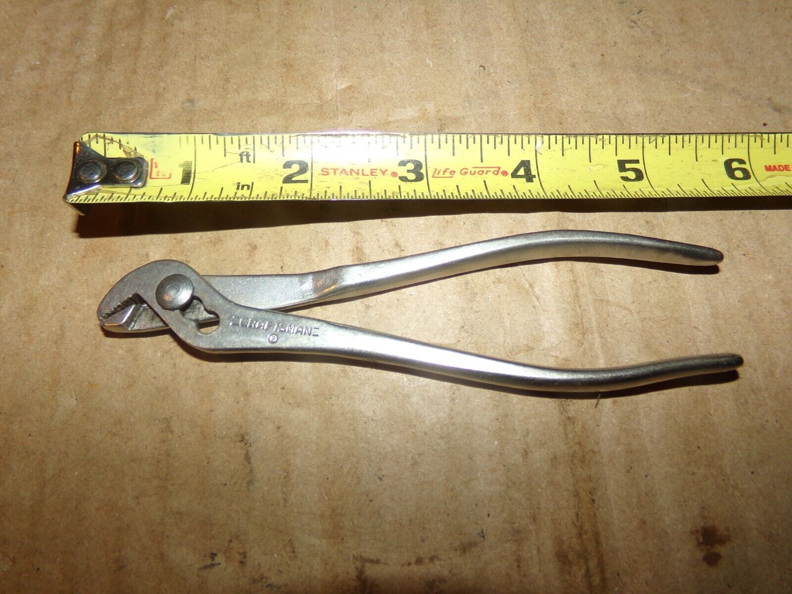 Used Vintage Craftsman Mini Channel Lock Pliers - 5”