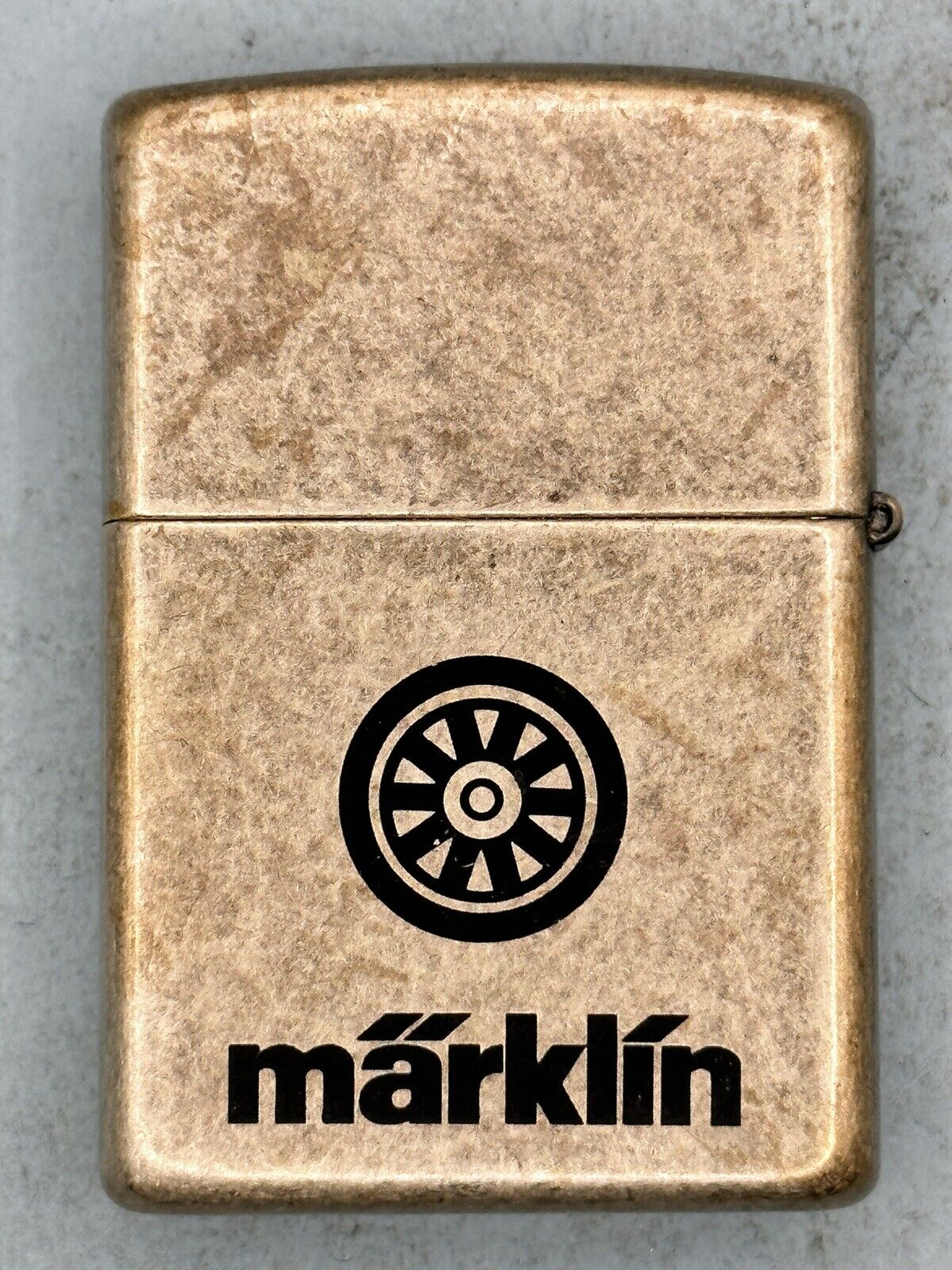 Vintage 2003 Limited Marklin Antique Silver Zippo Lighter NEW 089/300