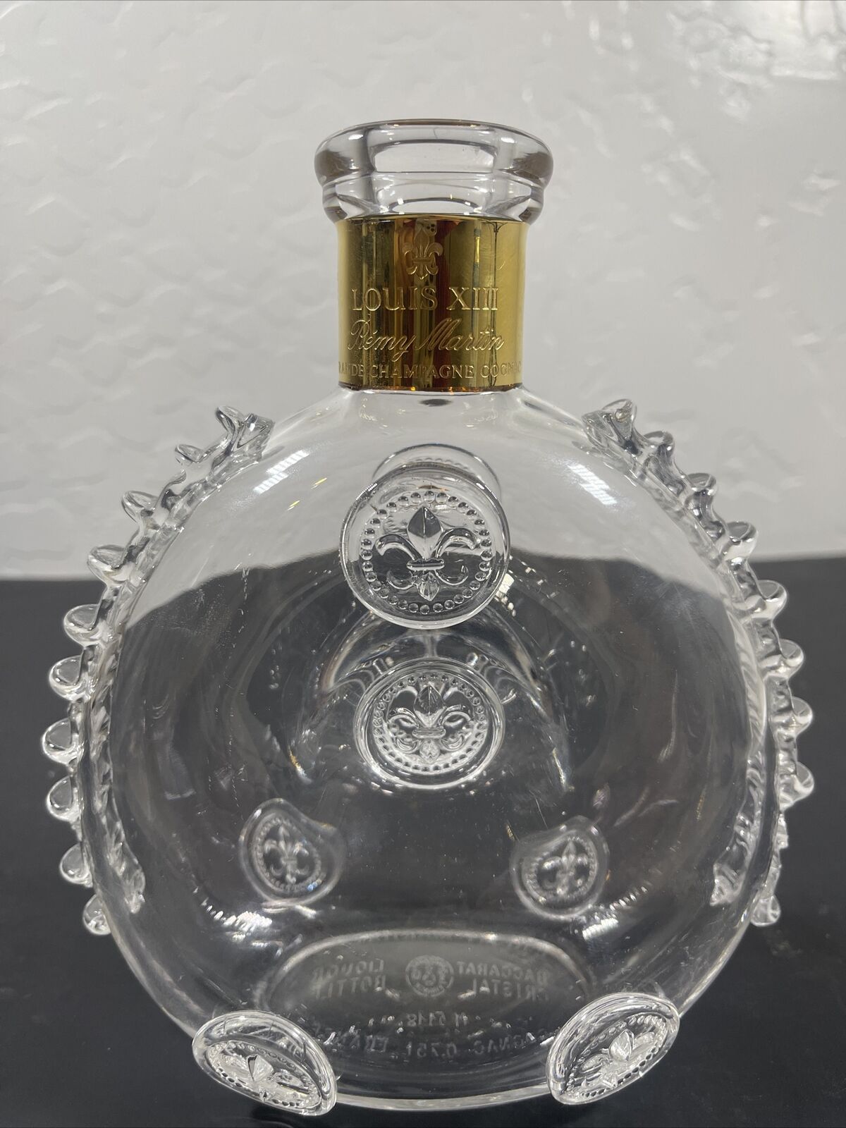 BACCARAT REMY MARTIN LOUIS XIII COGNAC CRYSTAL GLASS DECANTER (Empty)