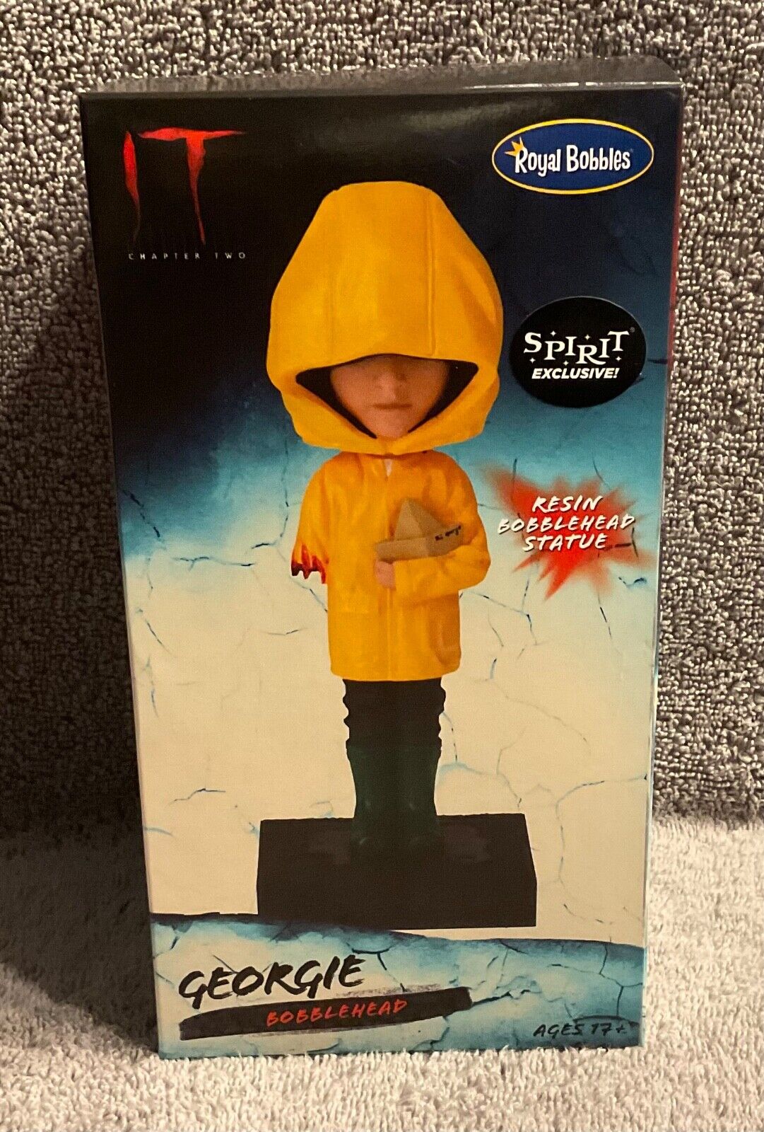 Armless Georgie IT (Pennywise) Resin Bobblehead Statue by Royal Bobbles
