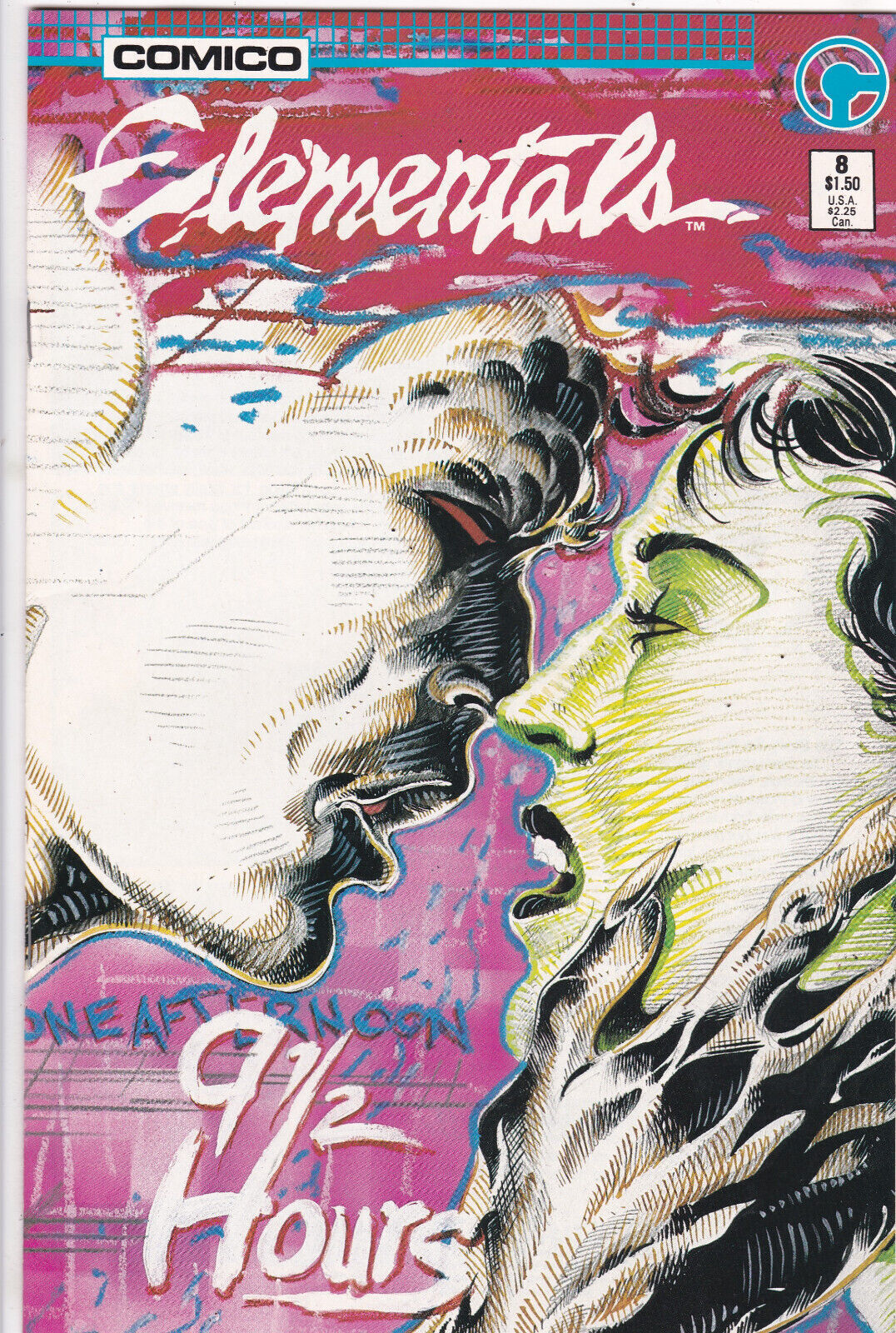 Elementals #8, Vol. 1 (1984-1988) Comico High Grade