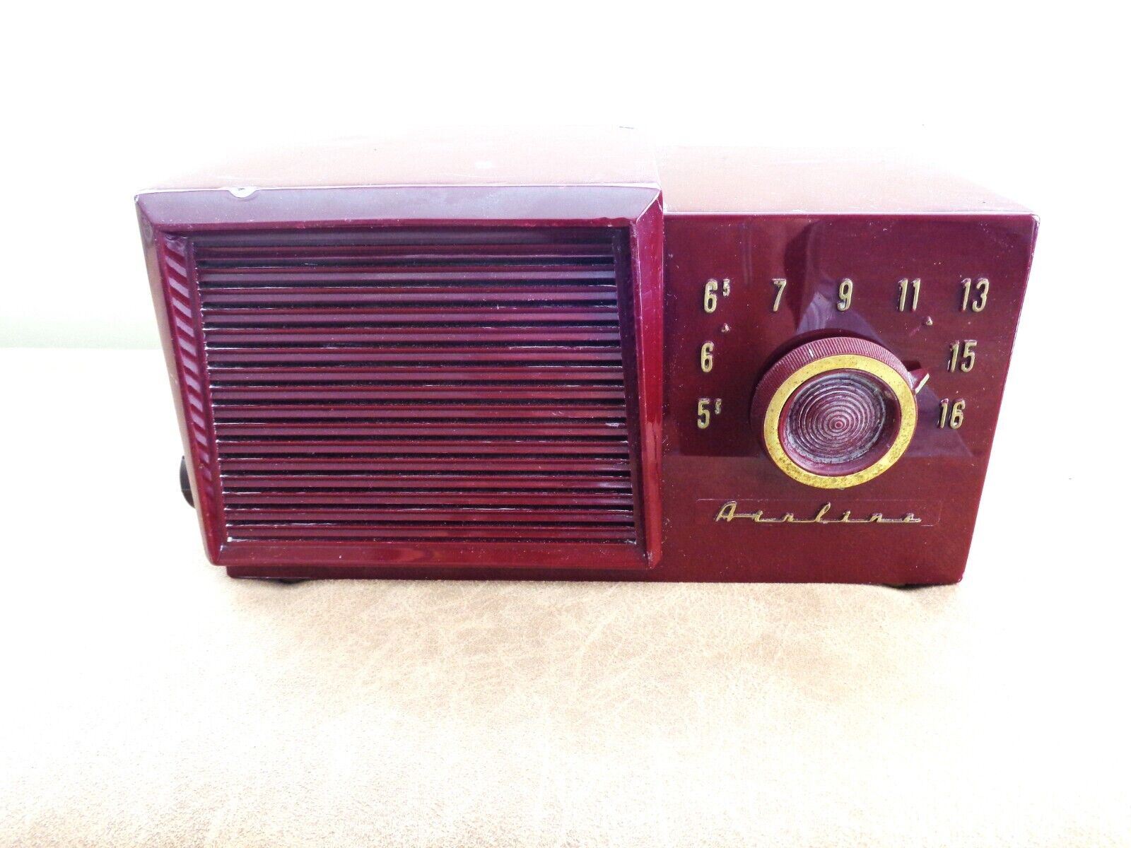 Vintage 1955 Admiral Radio, Display Only