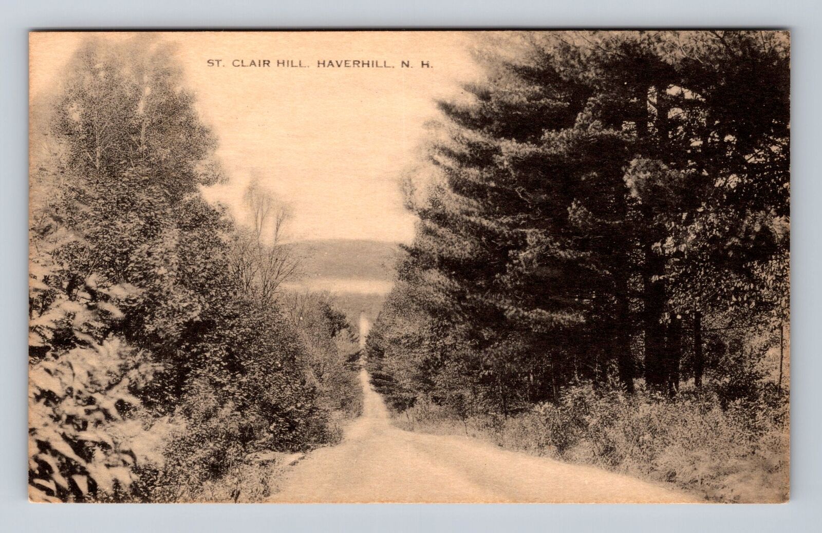 Haverhill NH-New Hampshire, St Clair Hill, Antique, Vintage Postcard