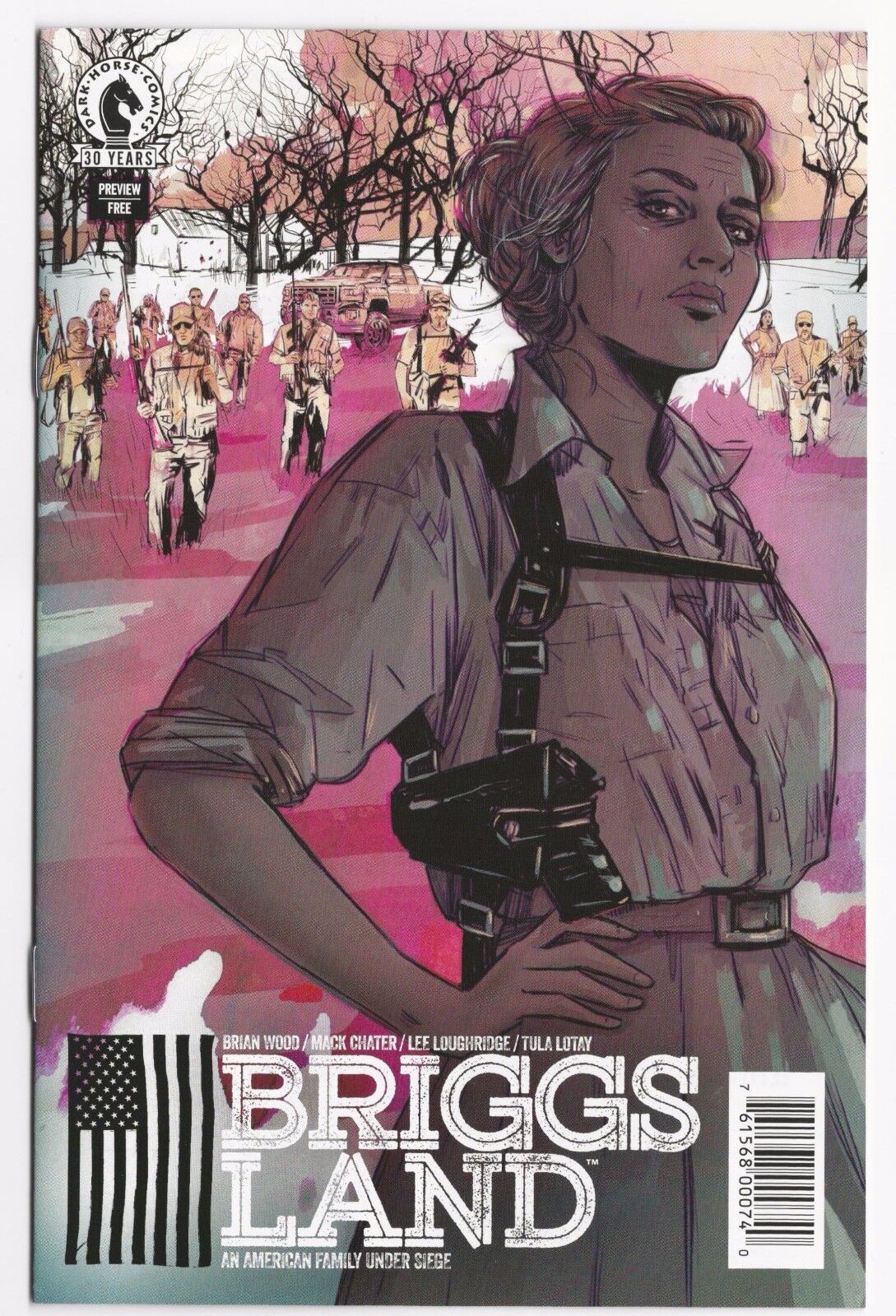Briggs Land 2016 SDCC Exclusive Promo Ashcan ~ New AMC TV Series by Brian Wood