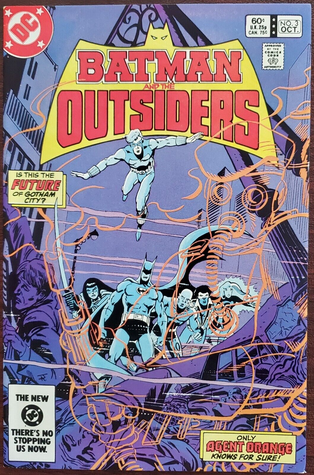 Batman and the Outsiders #3 VF/NM 9.0 (DC 1983)✨