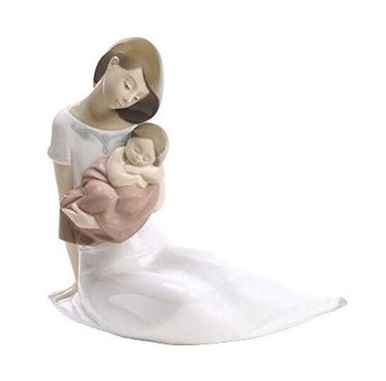 NAO BY LLADRO LIGHT OF MY DAYS SPECIAL ED #1705 BRAND NIB MOTHER & BABY LOVE F/S