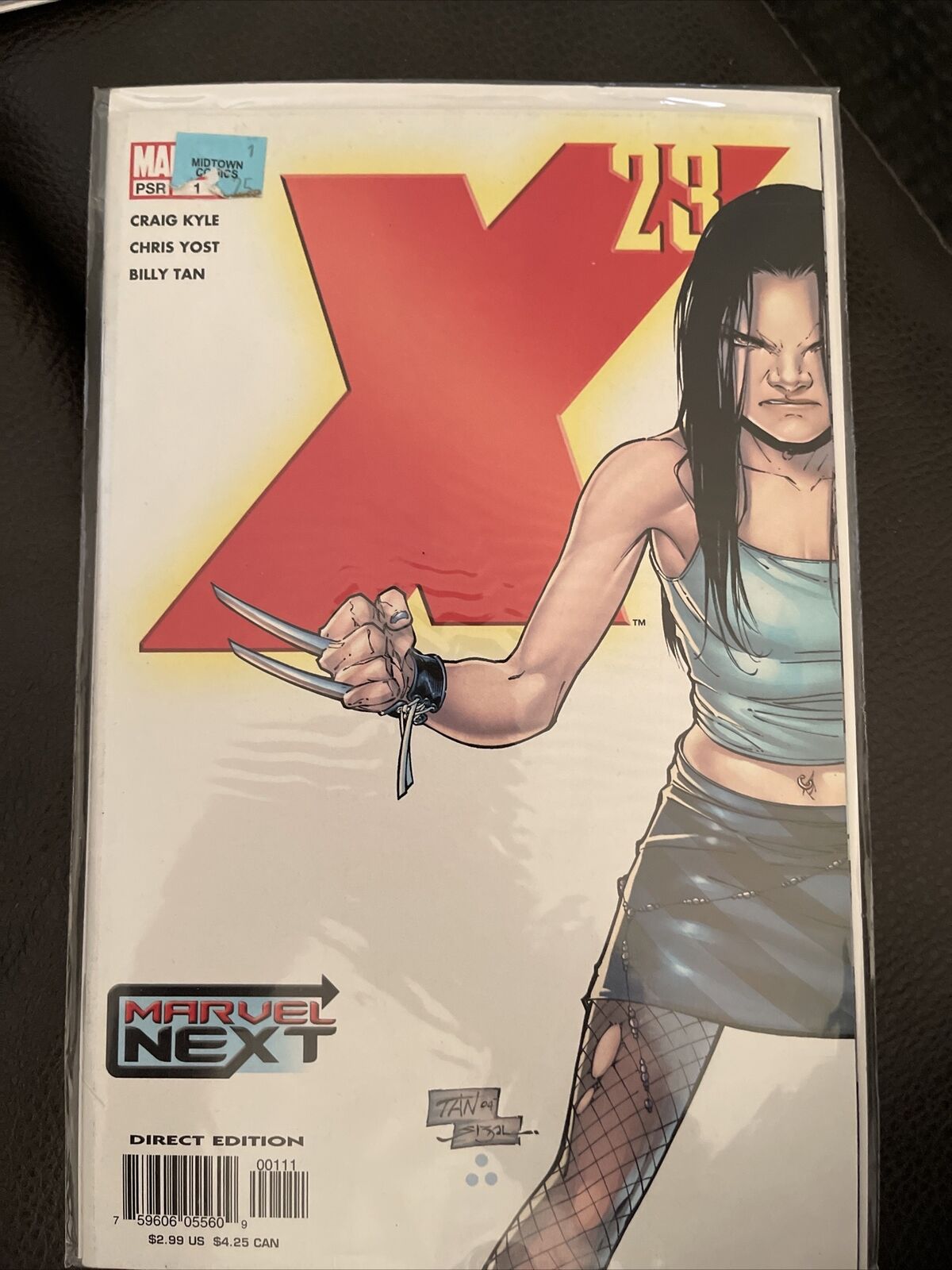 X-23 (2005) # 1 - 1st Laura Kinney X-23 solo series, Origin story