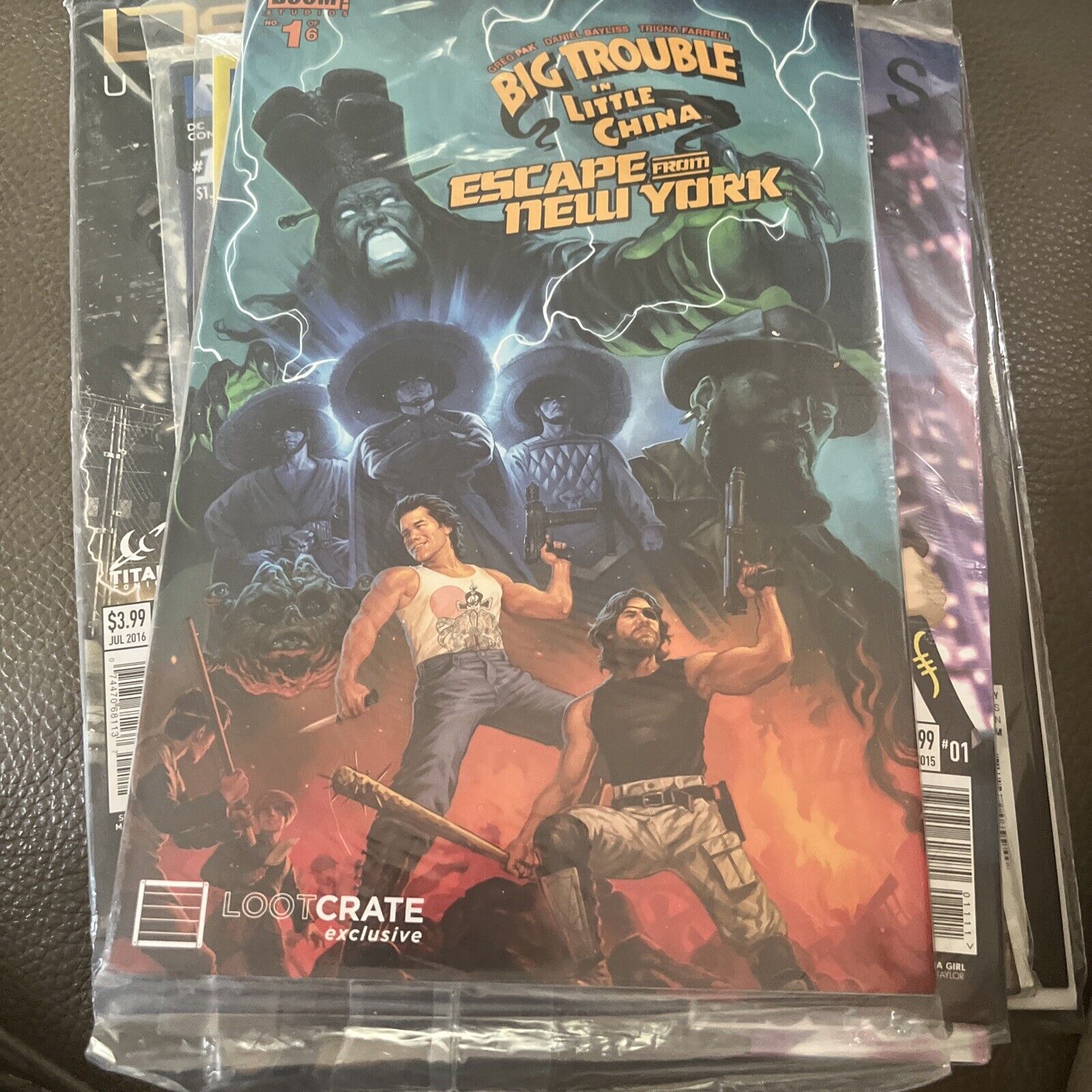 Big Trouble in Little China /-Loot Crate Exclusive And Six Other Comics