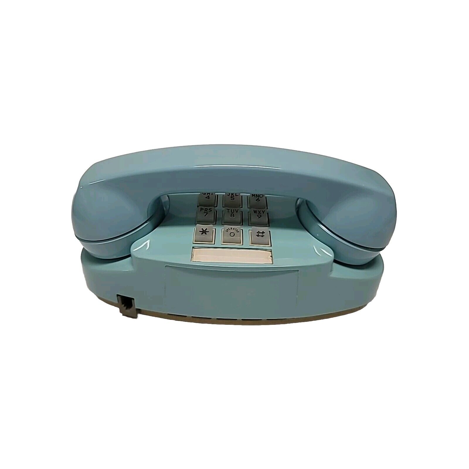 Untested Vintage  Western Electric Teal Blue PRINCESS Push Button Phone
