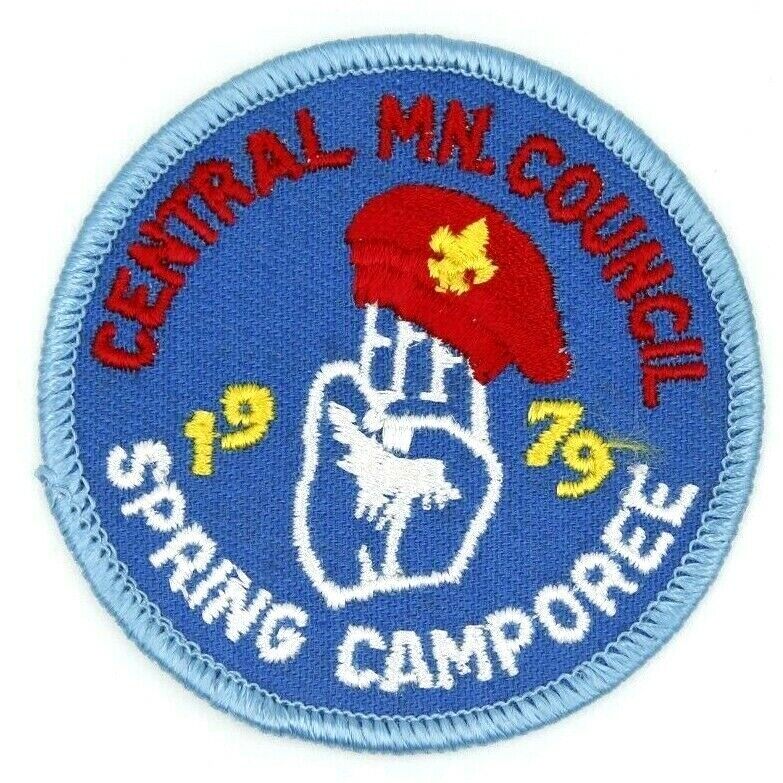 1979 Spring Camporee Central Minnesota Council Patch Boy Scouts BSA MN