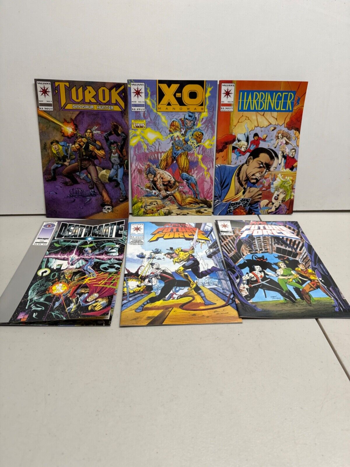 Valient Comics Mixed Lot of 6-Rai and the Future Force, Harbinger, X-O