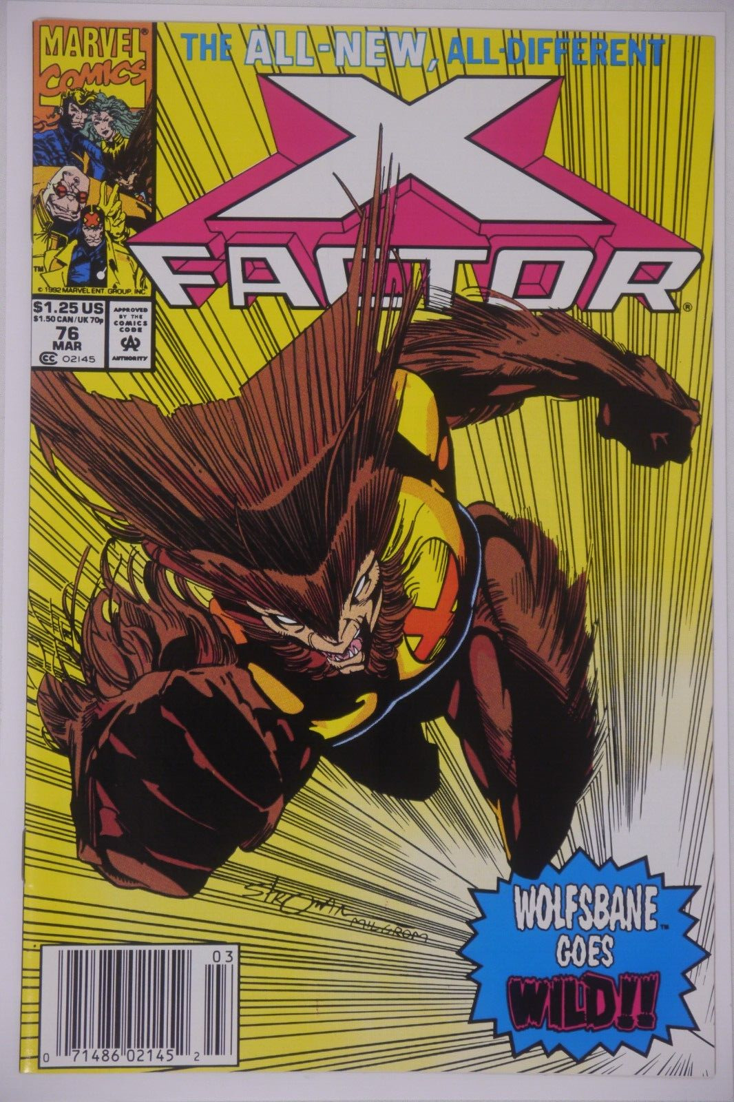 X-Factor #76 (Mar 1992, Marvel) Comic Book