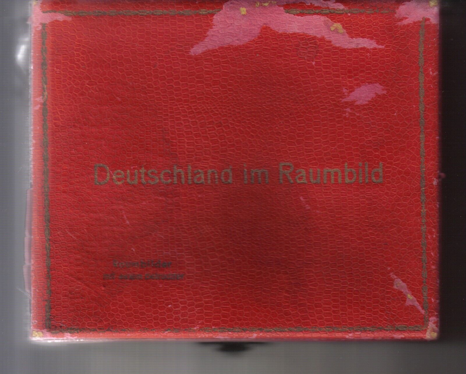 133 Raumbild Stereoviews,Case and Stereoscope- 5 Subjects