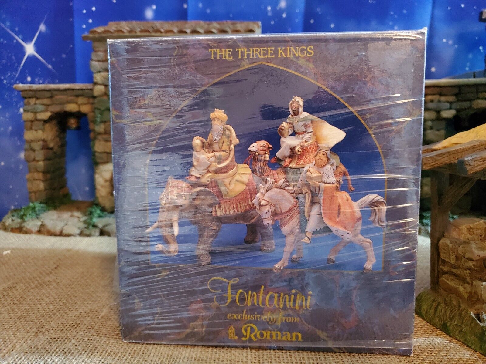 Fontanini THE THREE KINGS on Animals Nativity Set Wisemen 5\