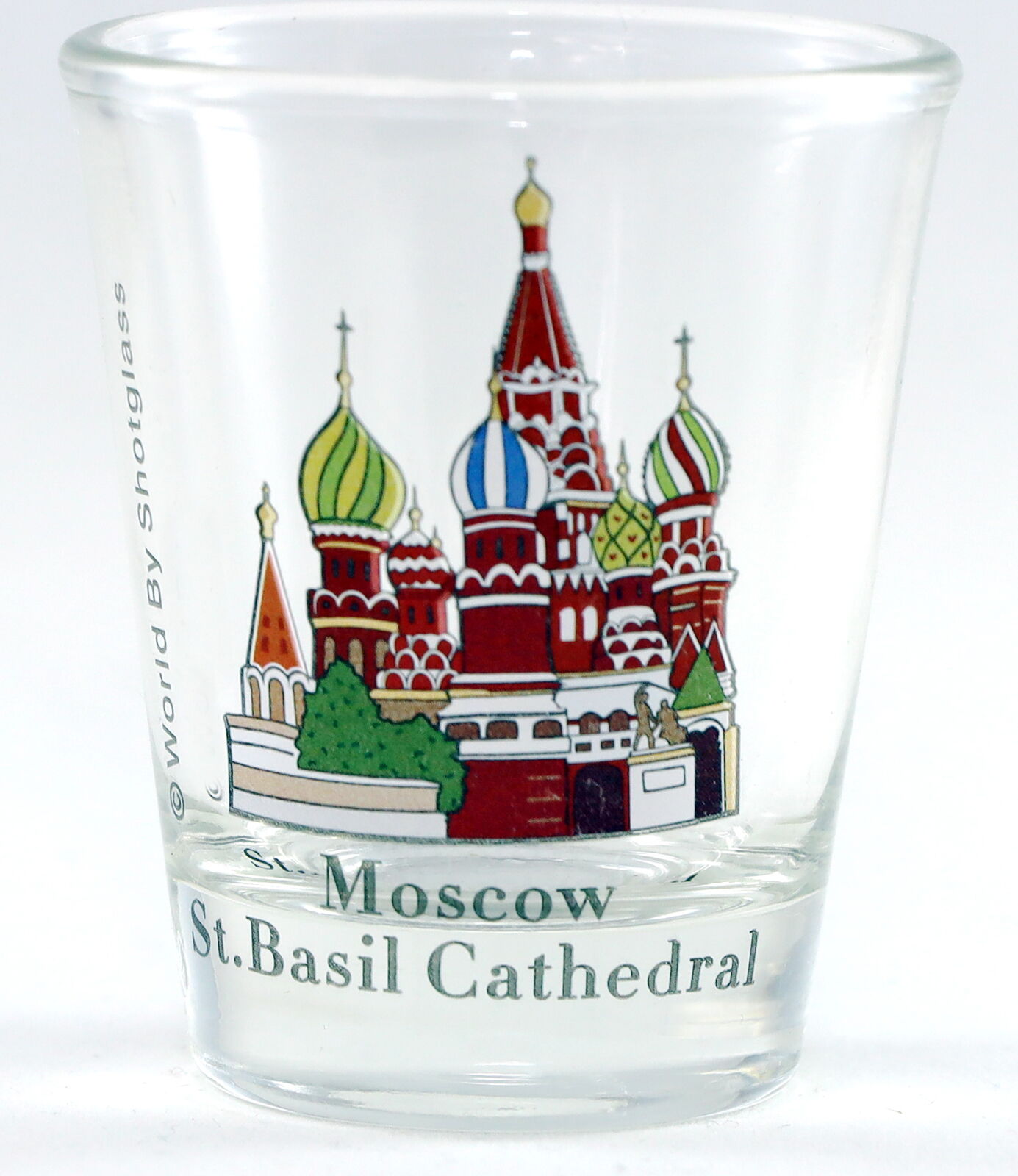MOSCOW RUSSIA ST.BASIL CATHEDRAL SHOT GLASS